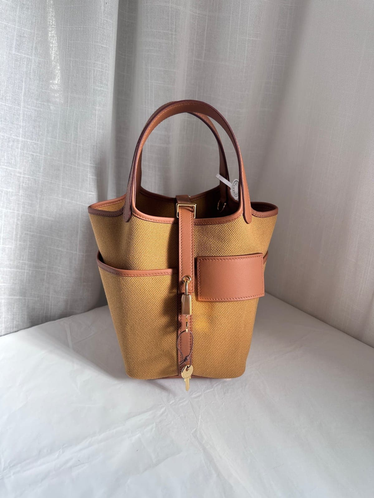 Hermès Picotin Cargo 18 Désert/Gold GHW