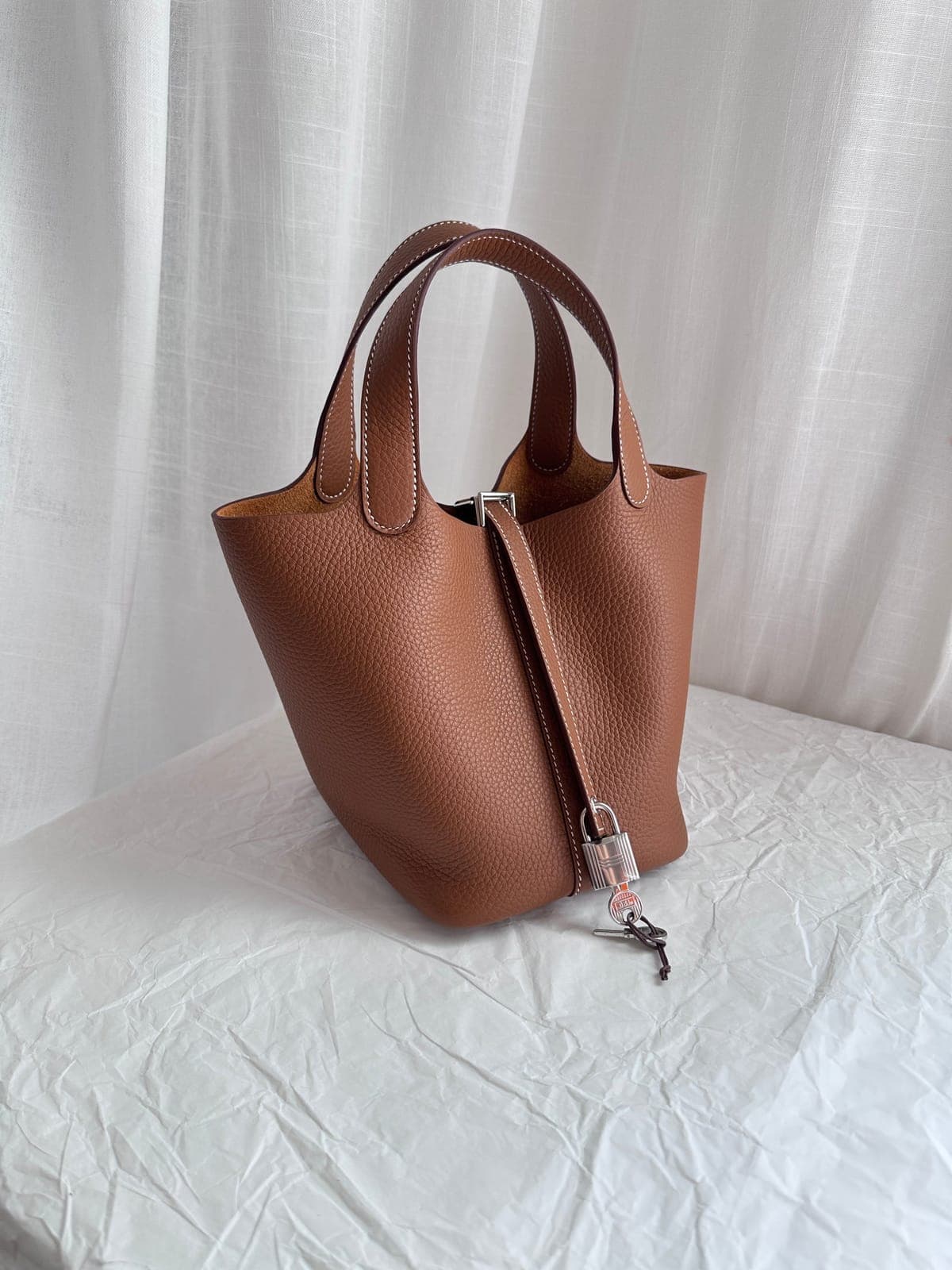 Hermès Picotin 18 Gold PHW