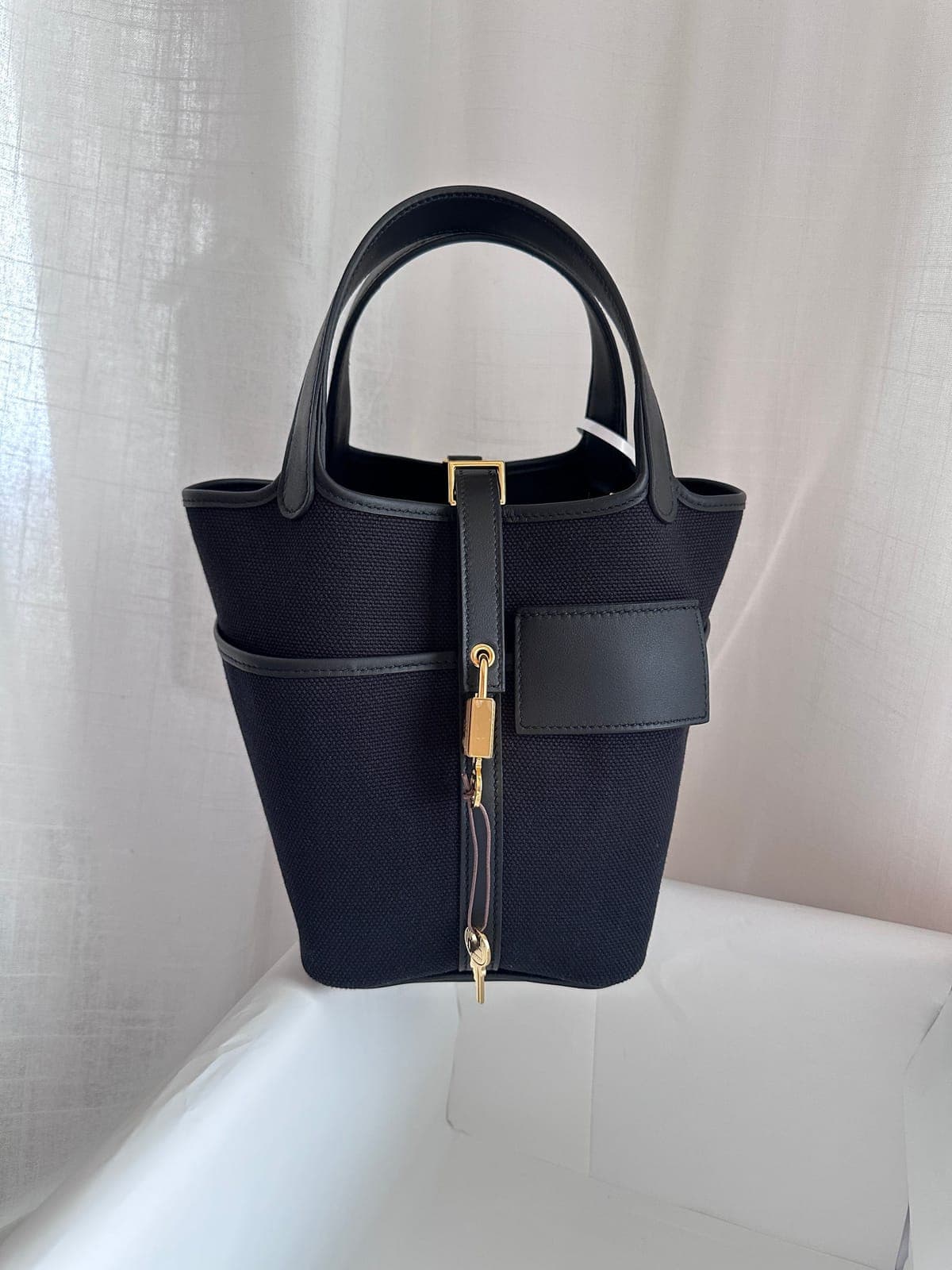 Hermès Picotin Cargo 18 Black GHW
