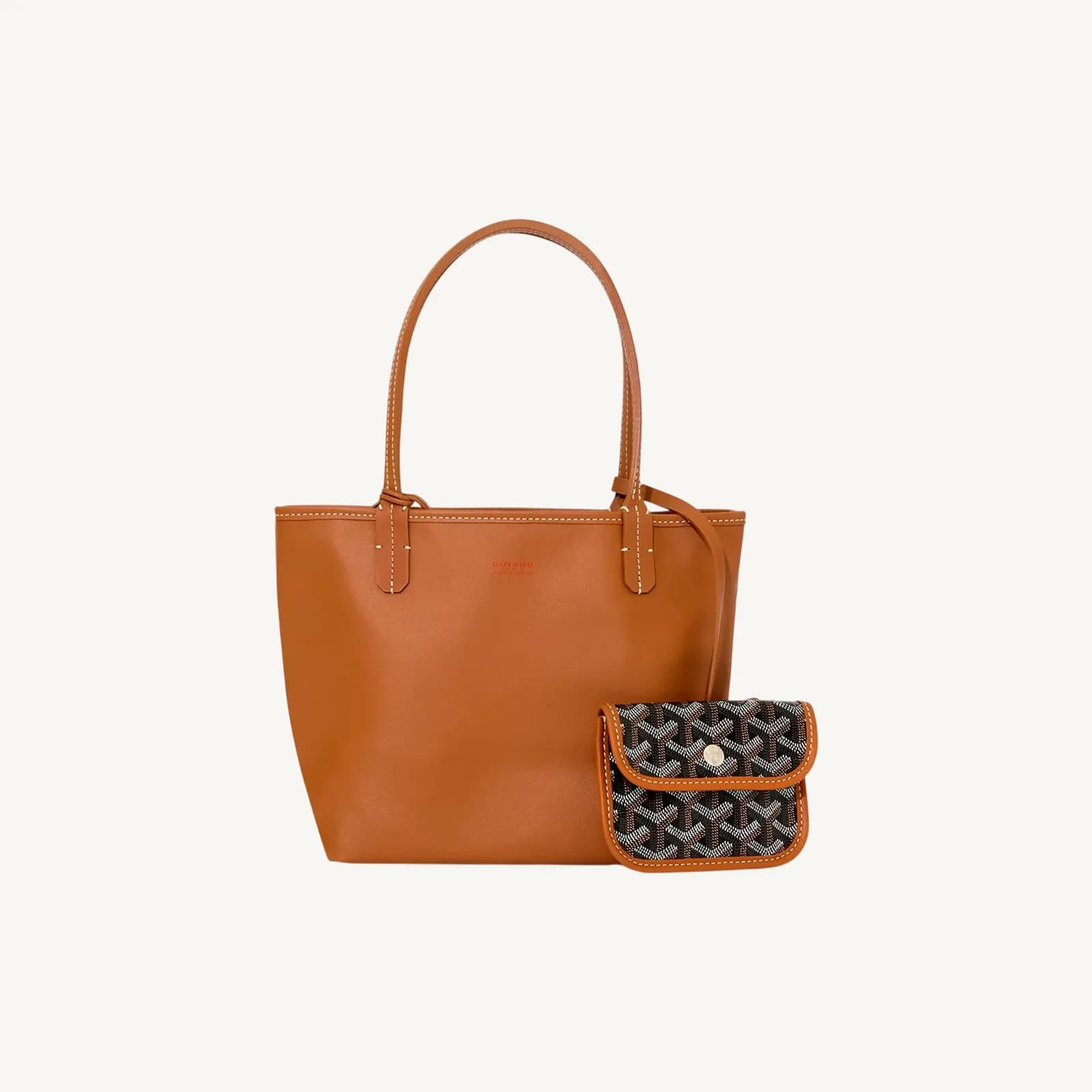 Goyard Anjou Mini Black & Tan