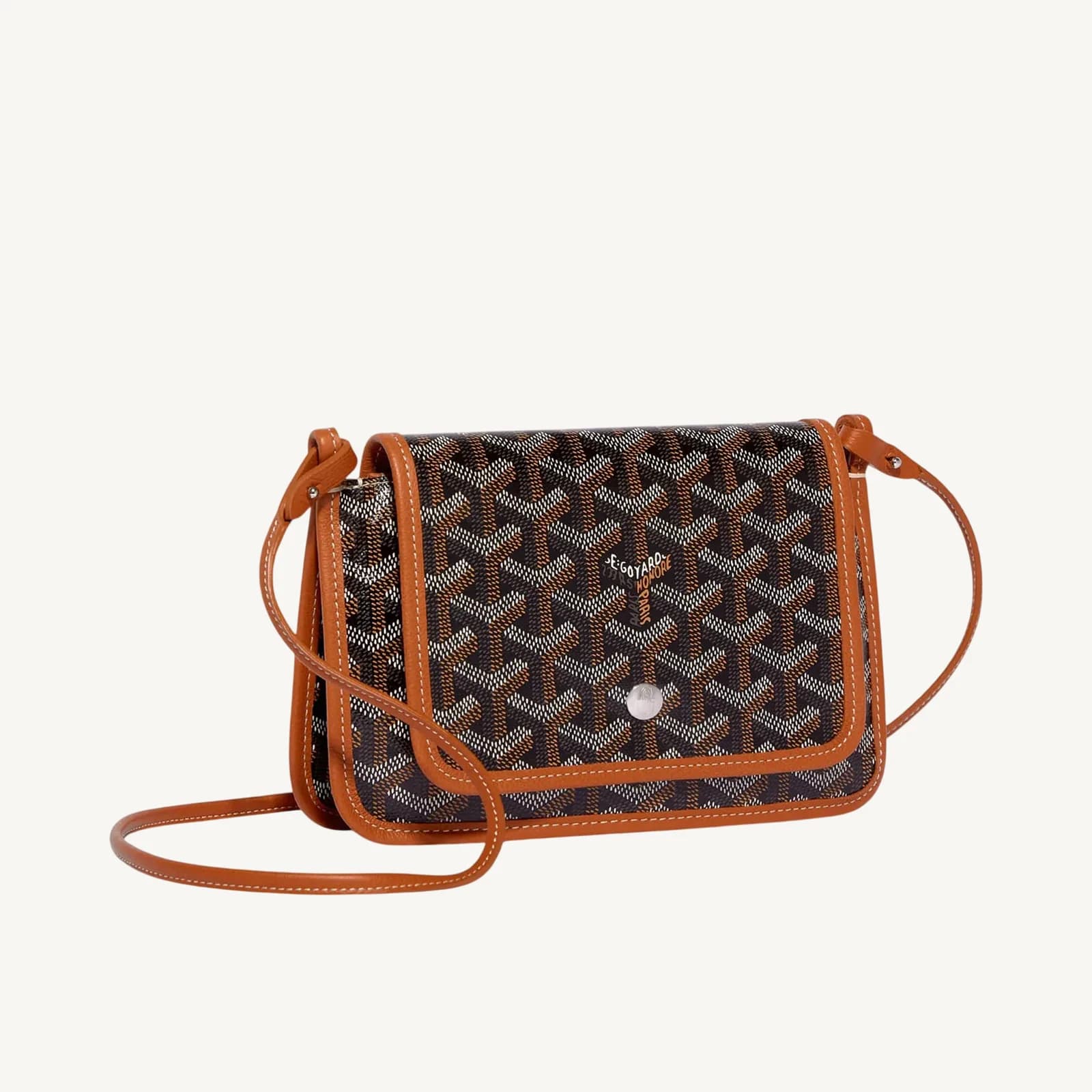 Goyard Plumet Black & Tan