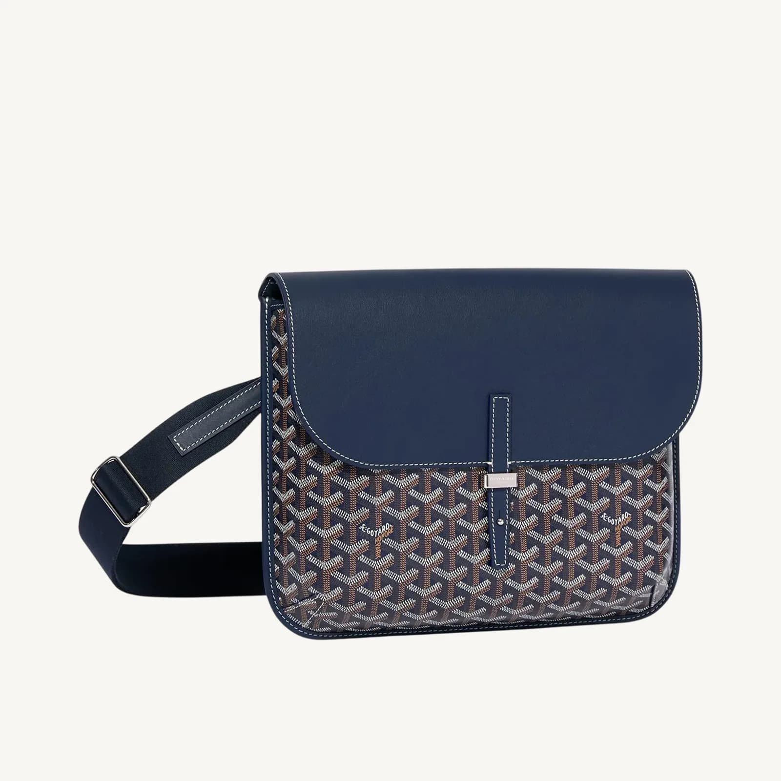 Goyard Coursière MM Navy Blue