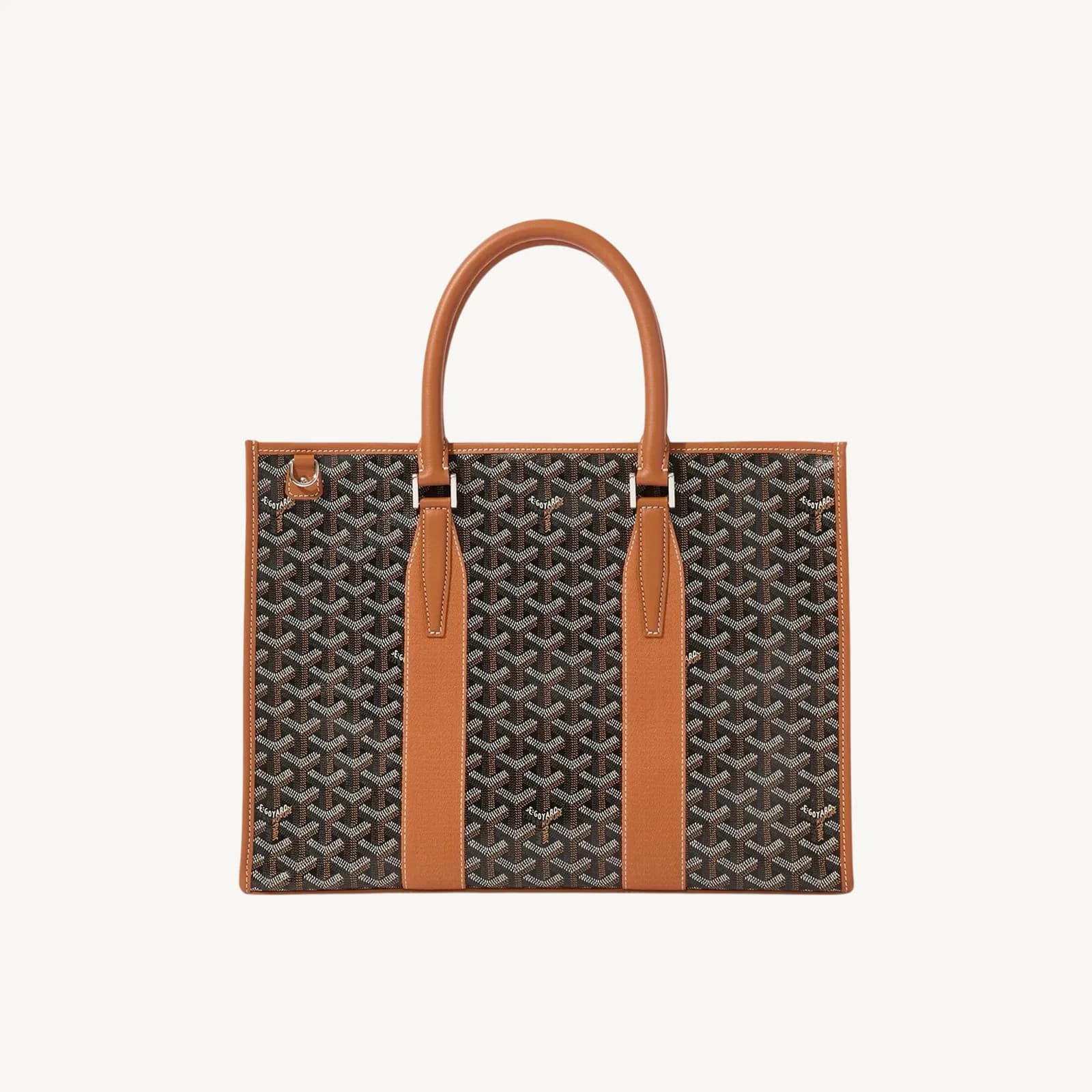 Goyard Morvan Document Case Black & Tan