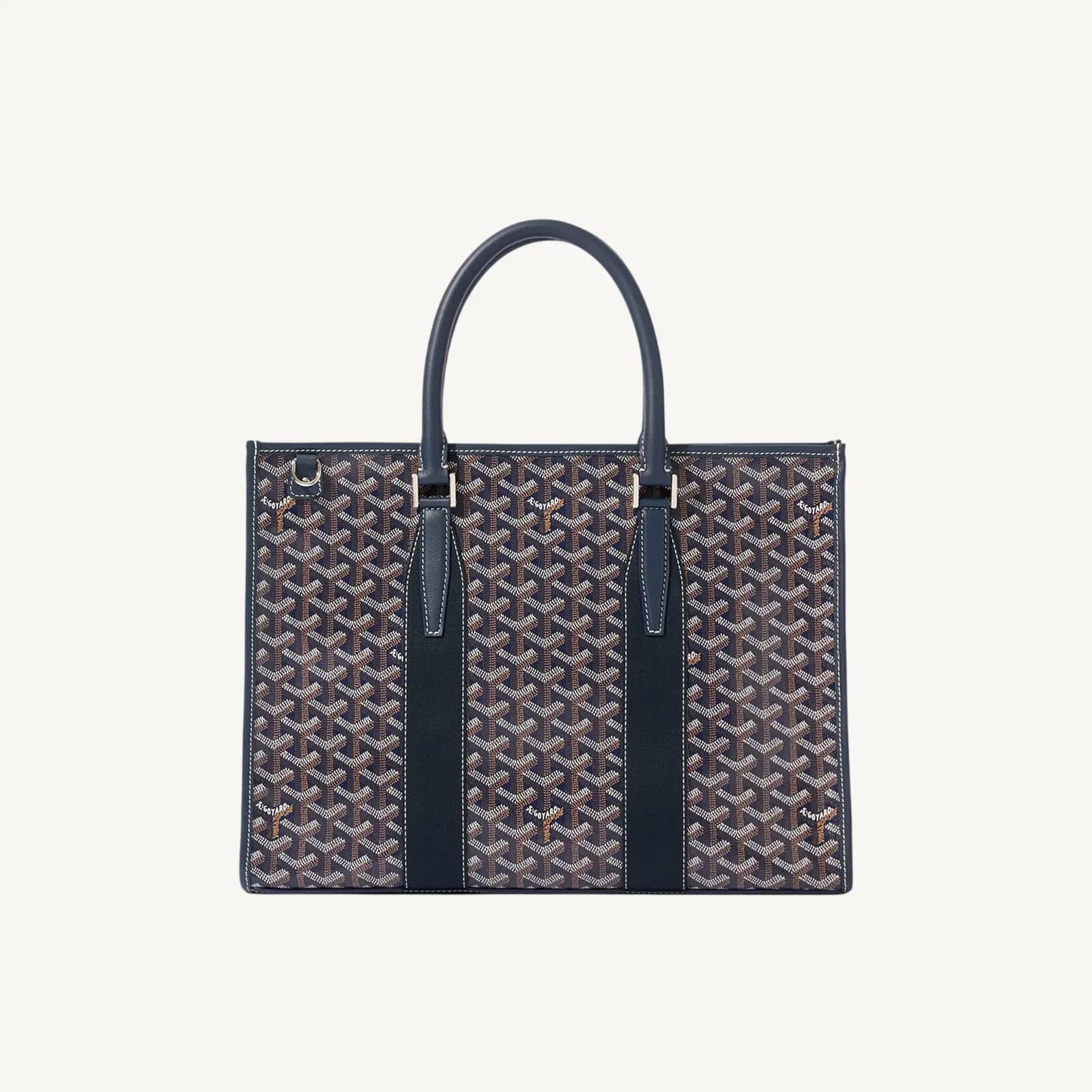 Goyard Morvan Document Case Navy Blue