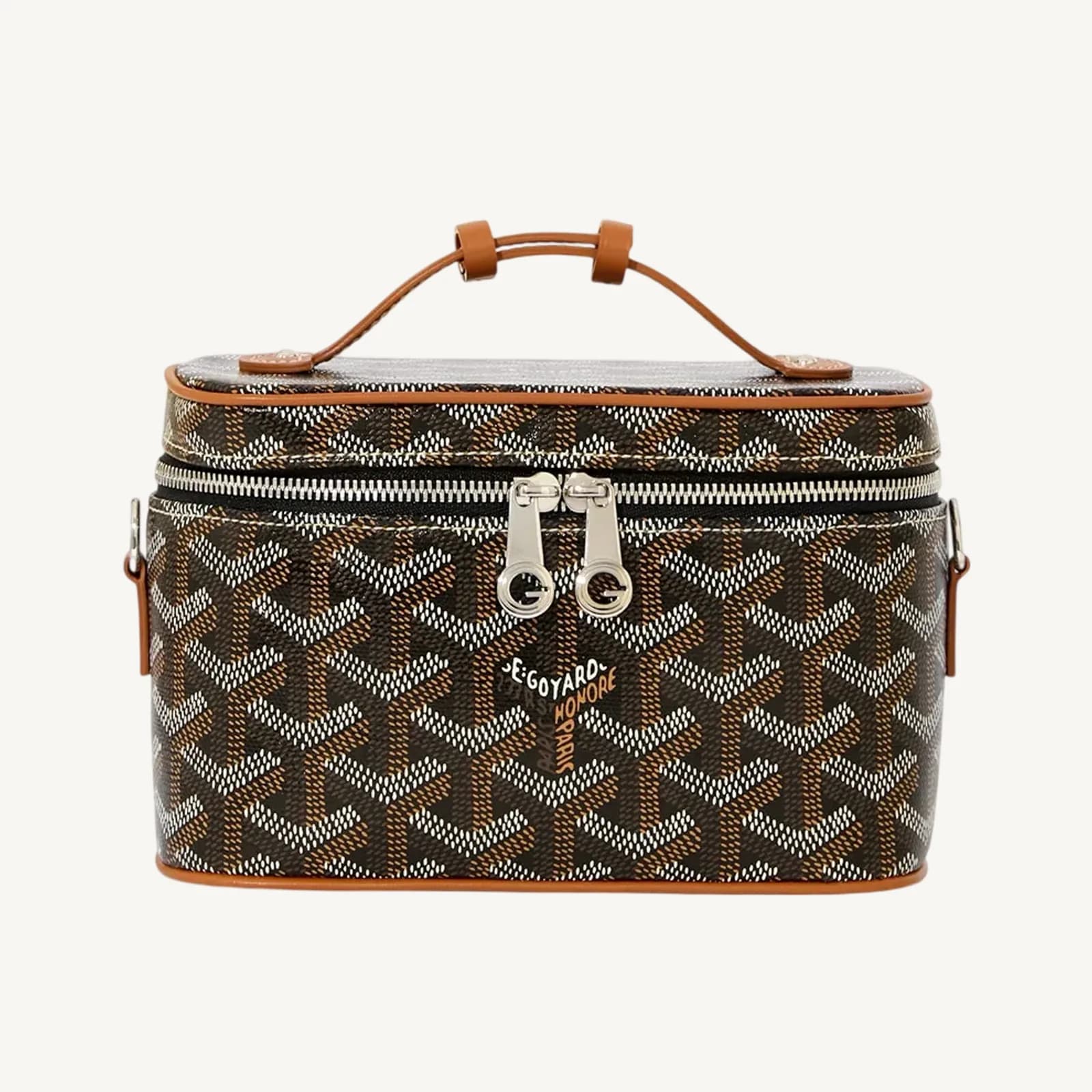 Goyard Muse Mini Vanity Black & Tan