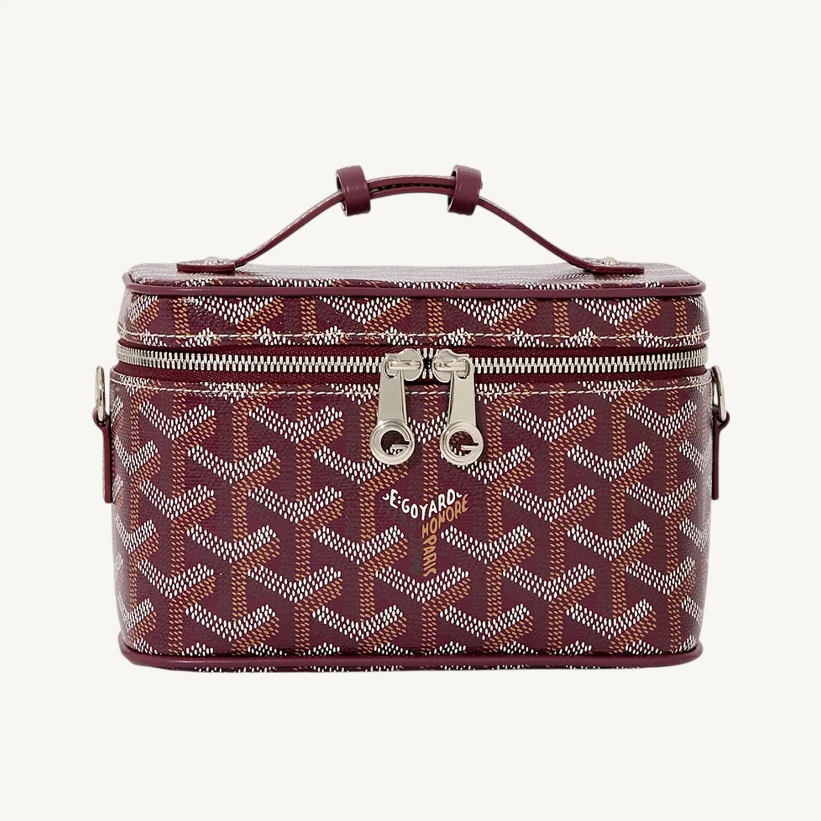 Goyard Muse Mini Vanity Burgundy