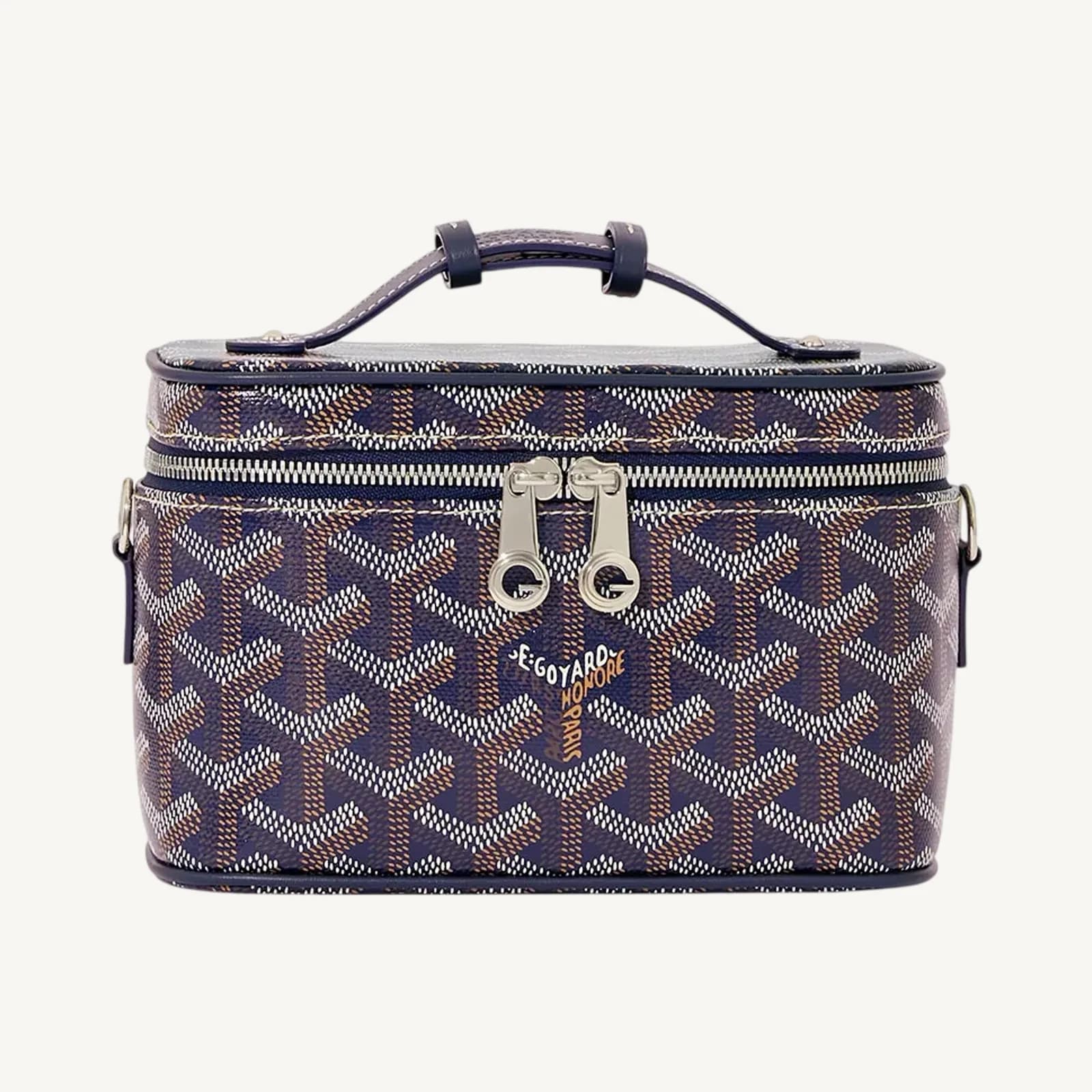 Goyard Muse Mini Vanity Navy Blue