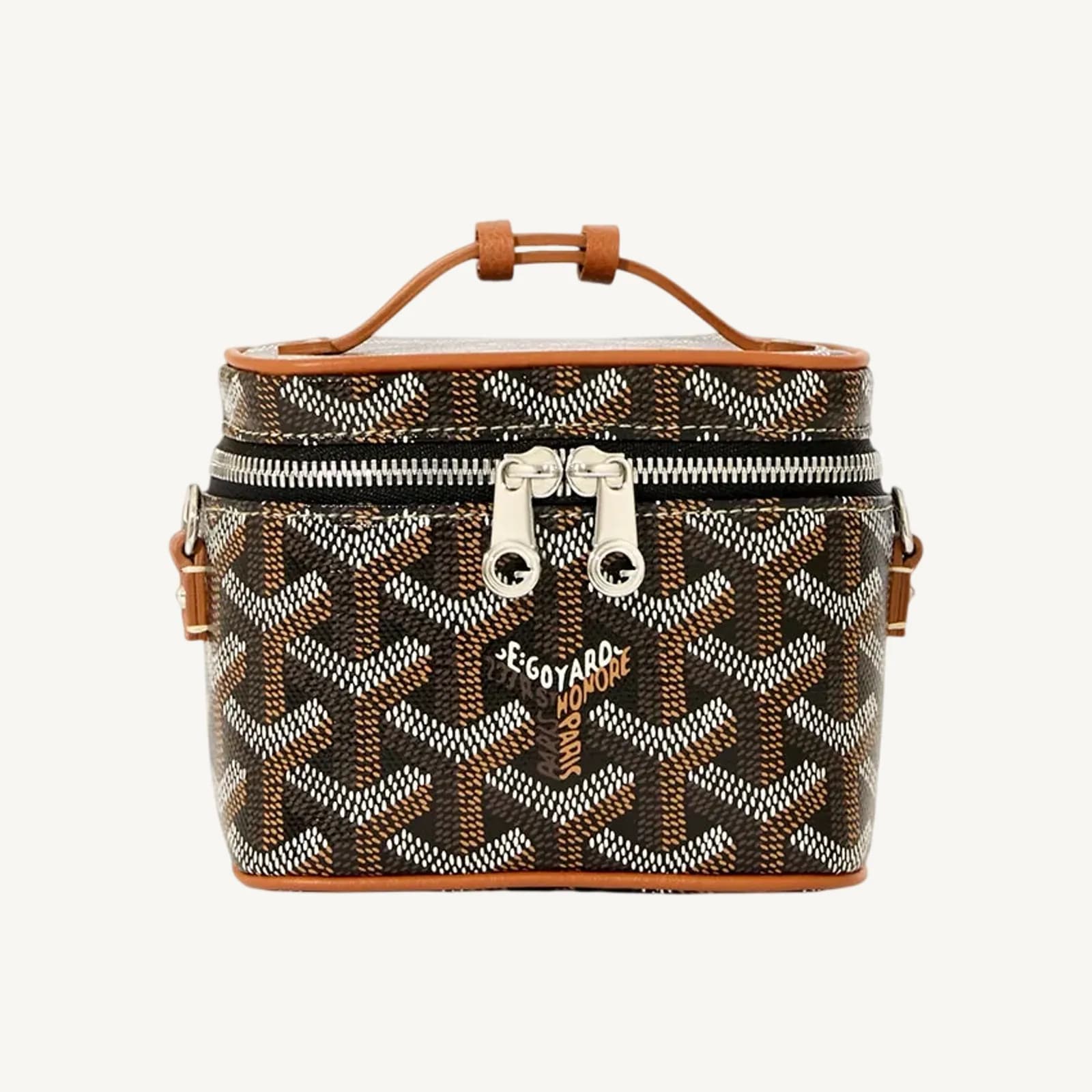 Goyard Muse Nano Vanity Black & Tan