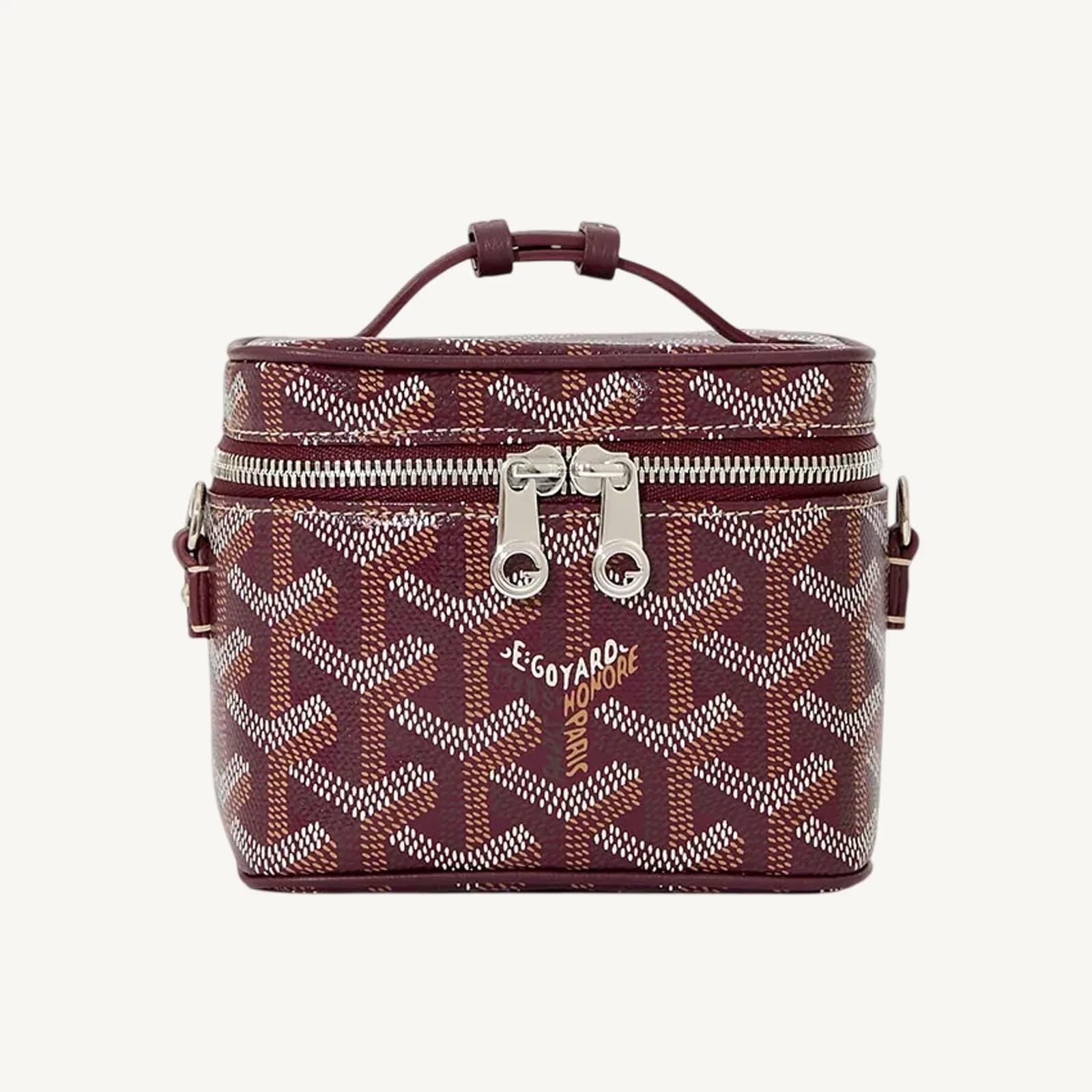 Goyard Muse Nano Vanity Burgundy