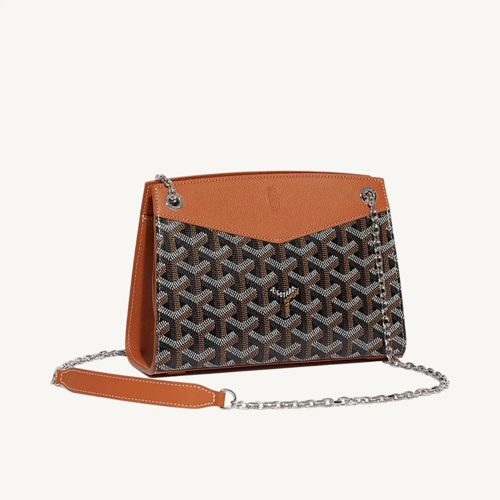 Goyard Rouette Mini Black & Tan