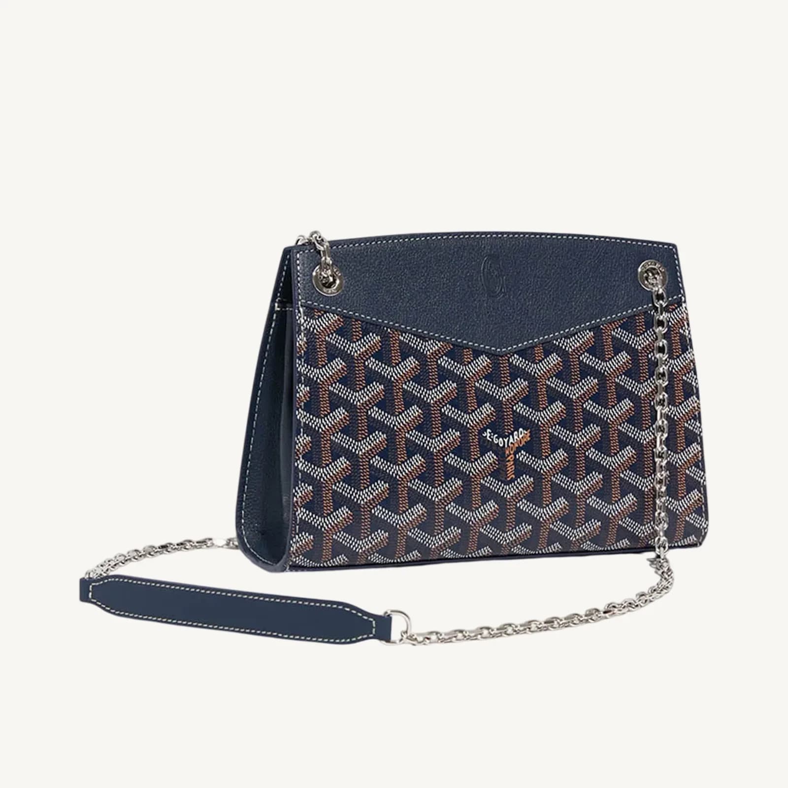 Goyard Rouette Mini Navy Blue