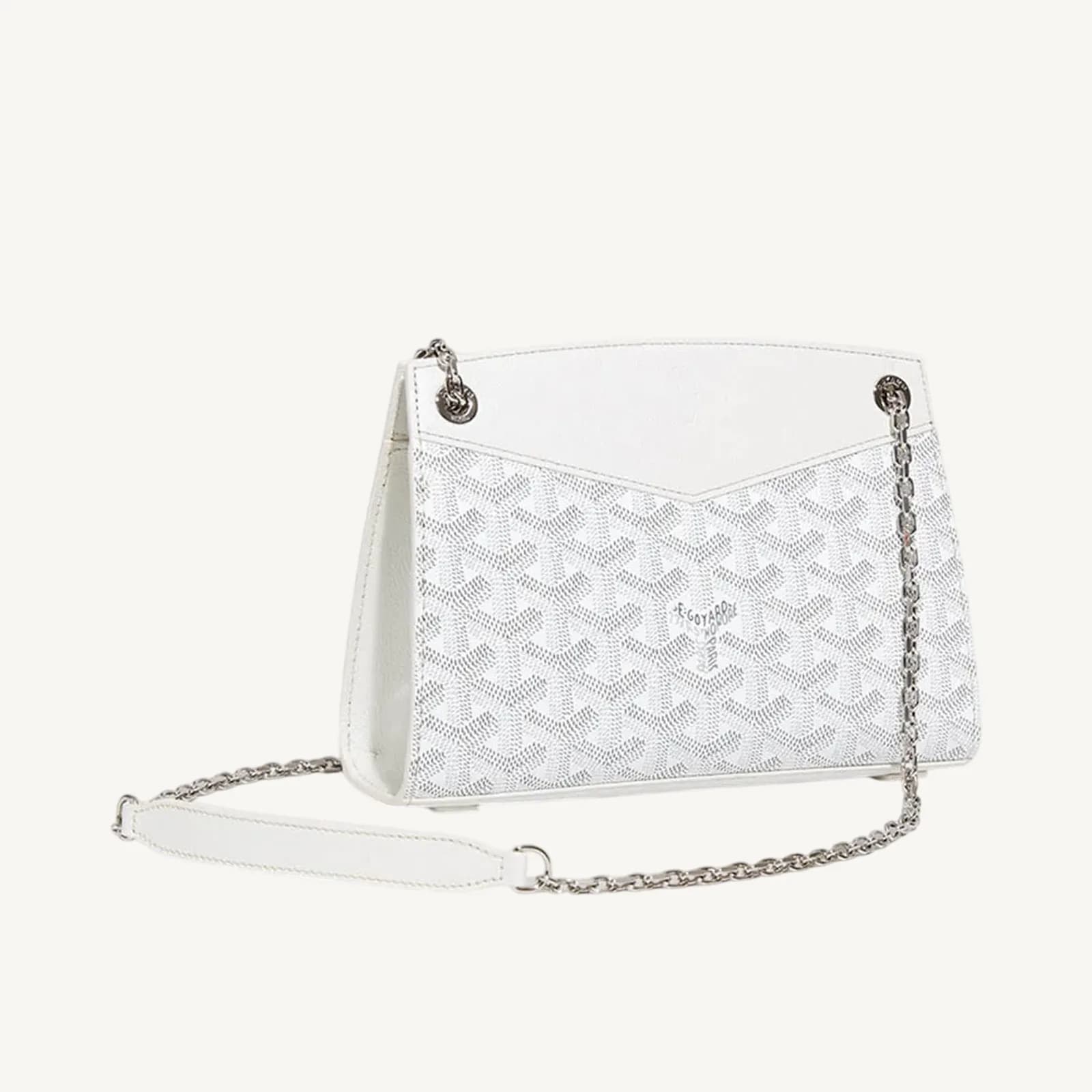 Goyard Rouette Mini White
