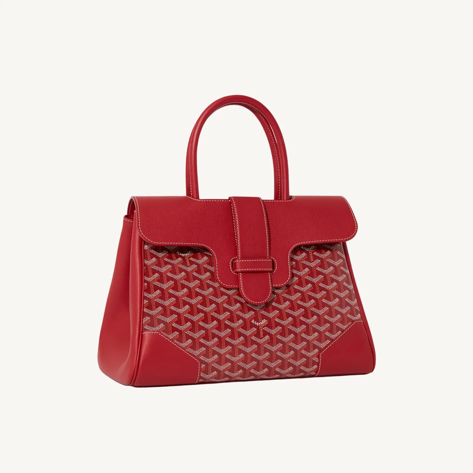 Goyard Saigon Tote Bag Red