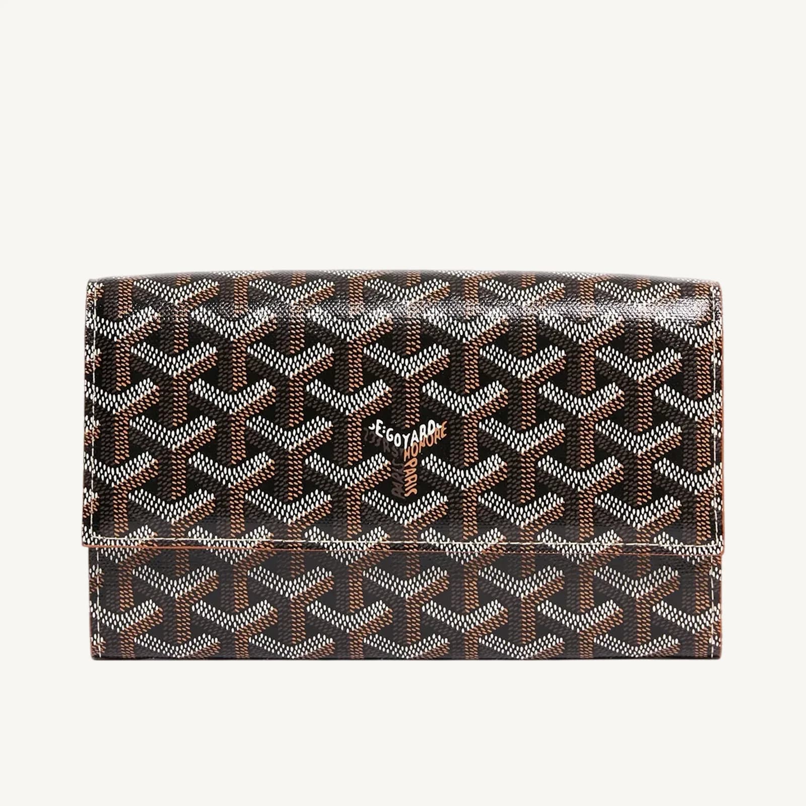 Goyard Varenne Continental Black & Tan