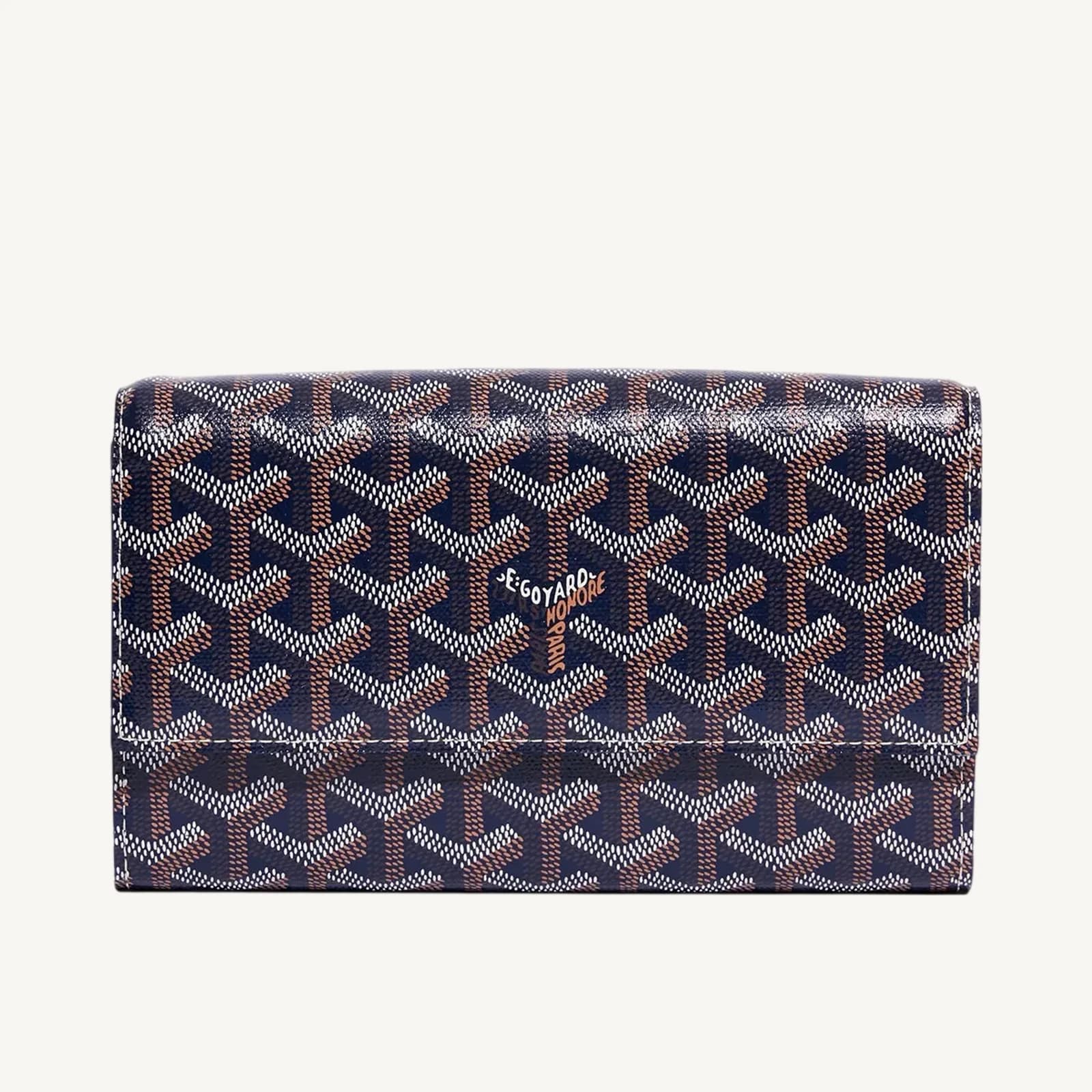 Goyard Varenne Continental Navy Blue