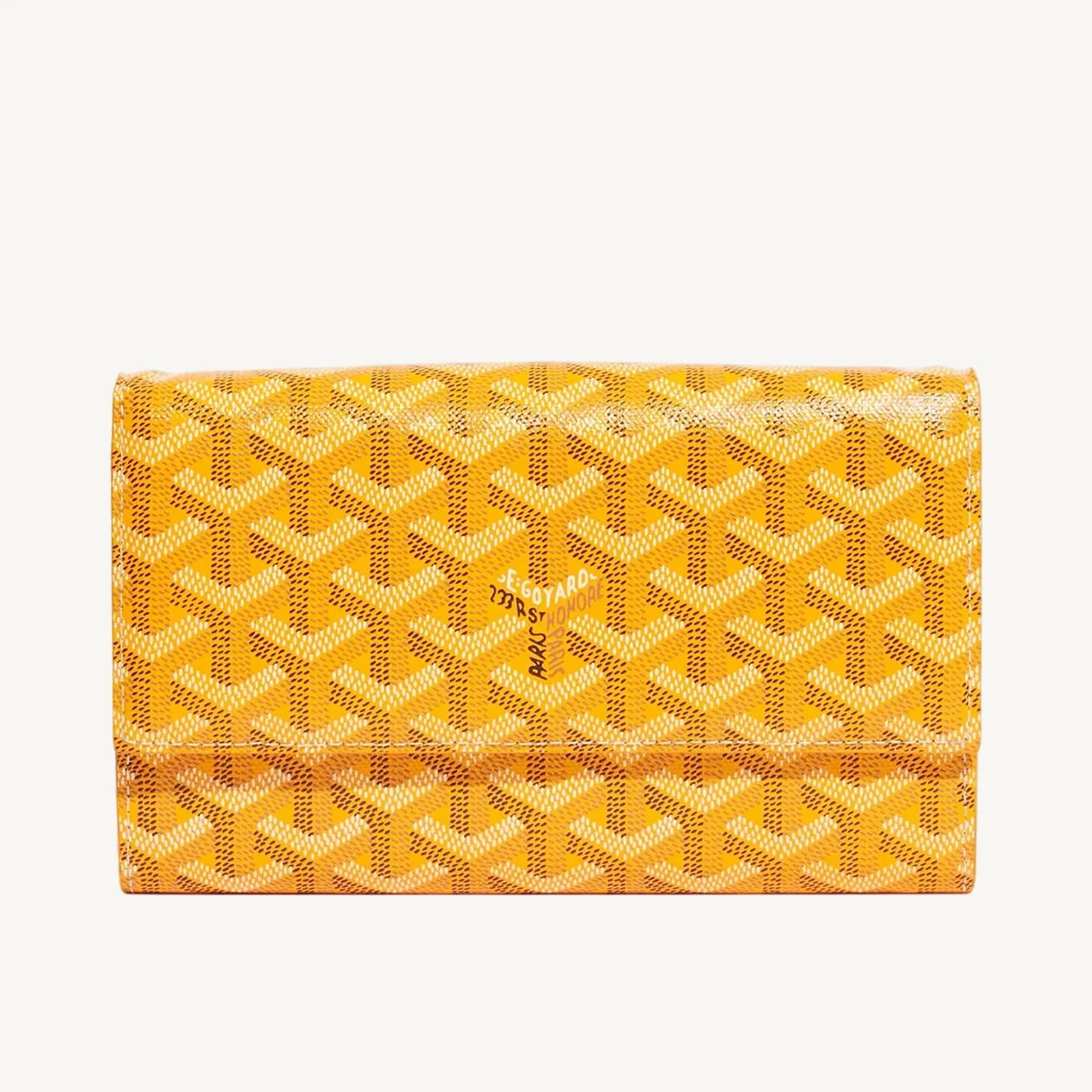 Goyard Varenne Continental Yellow