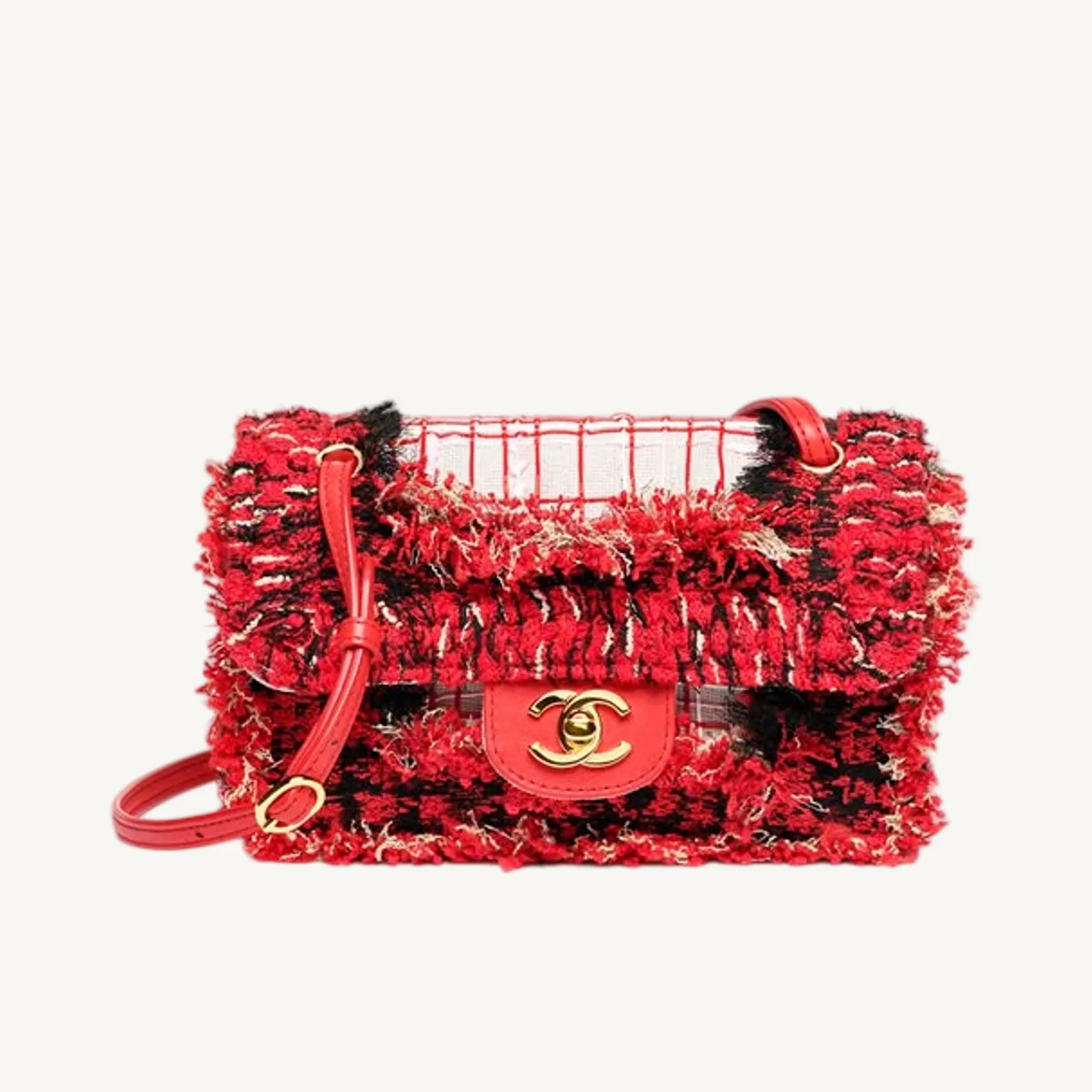 Chanel Mini Flap Bag Red