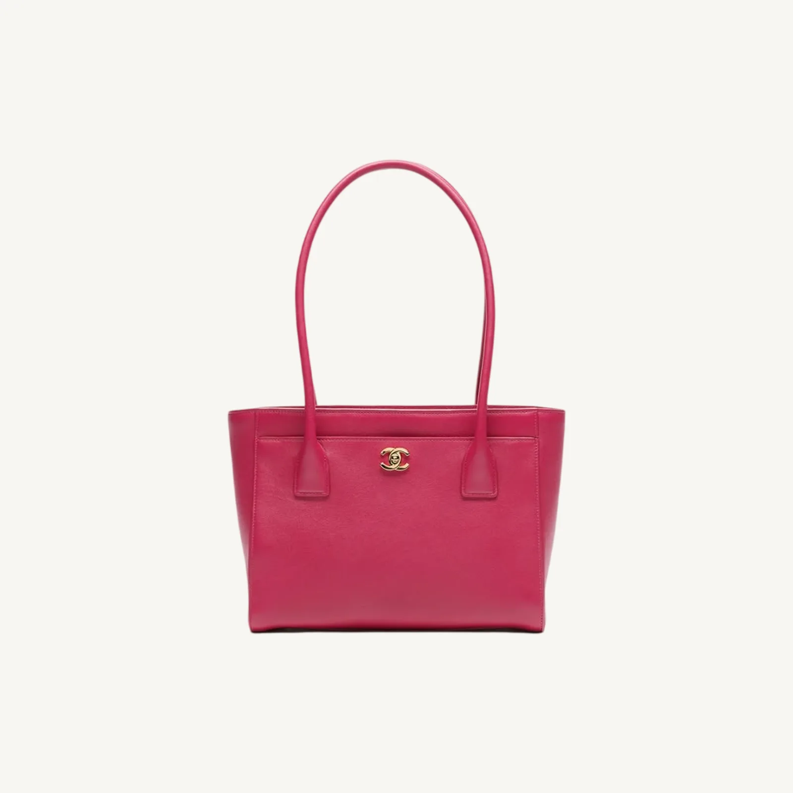 Chanel Small Tote Fuchsia GHW