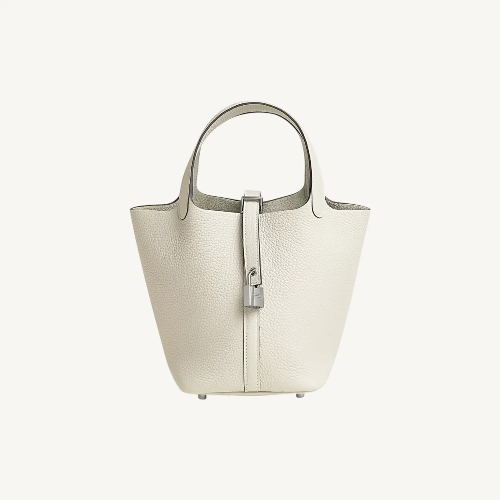 Hermès Picotin 18 Craie PHW