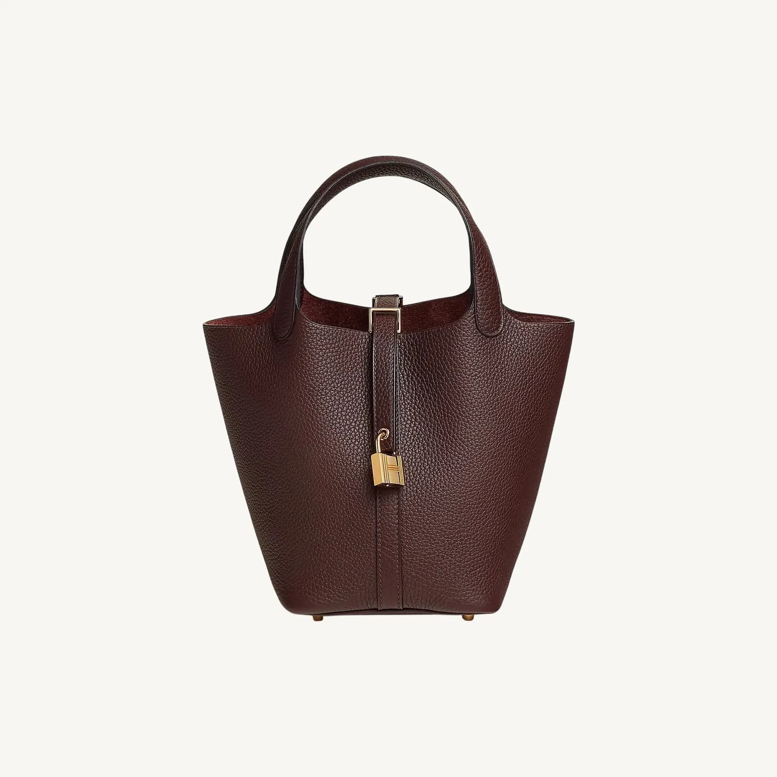 Hermès Picotin 18 Rouge Sellier GHW