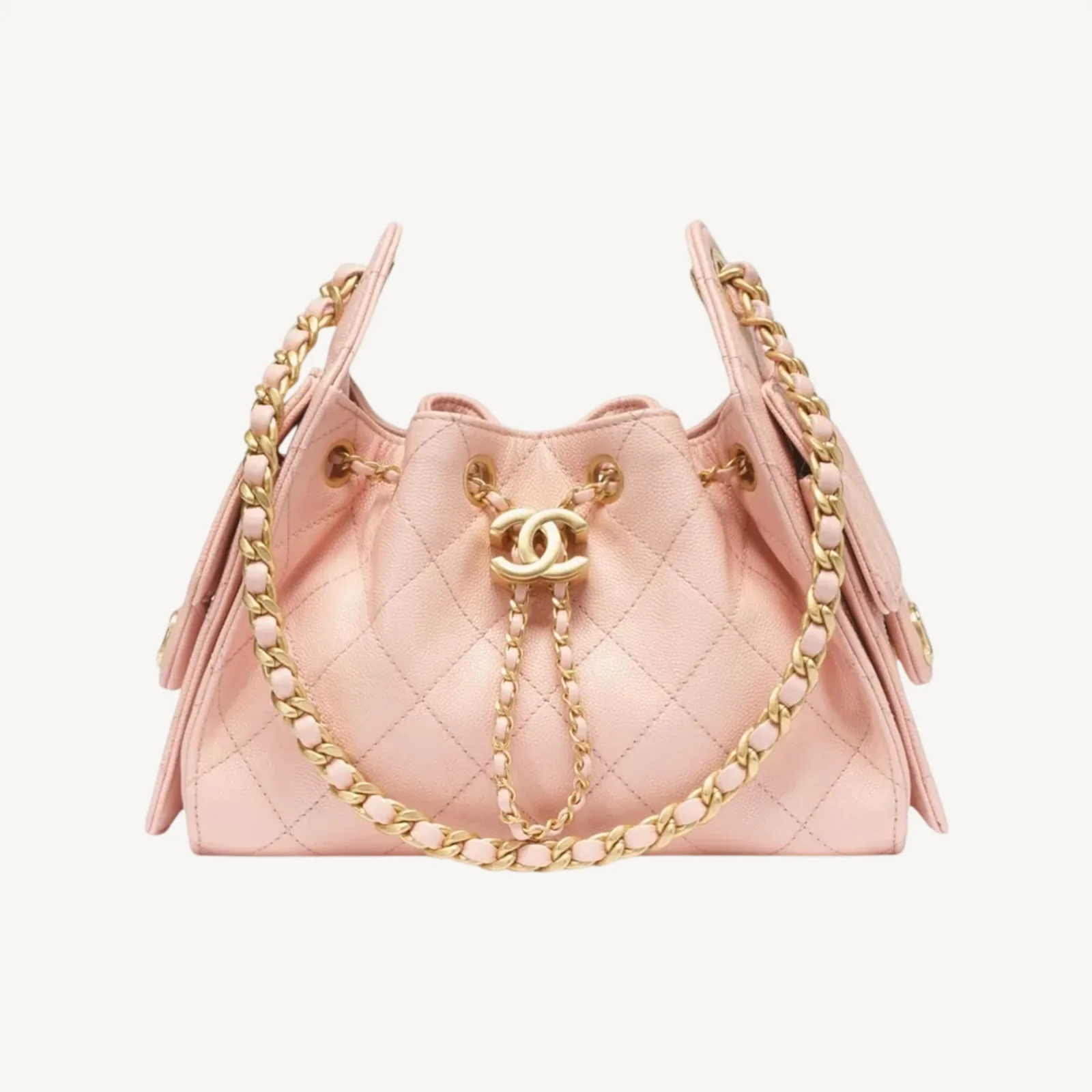 Chanel Chanel 25 Mini Light Pink GHW