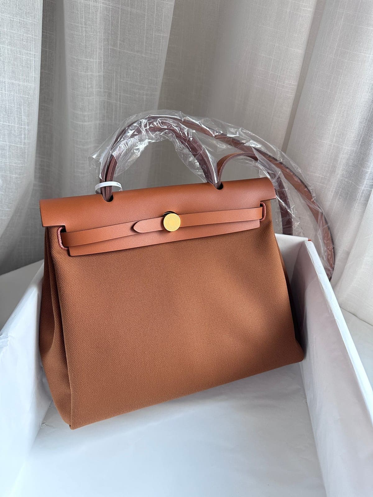 Hermès Herbag 31 Fauve GHW