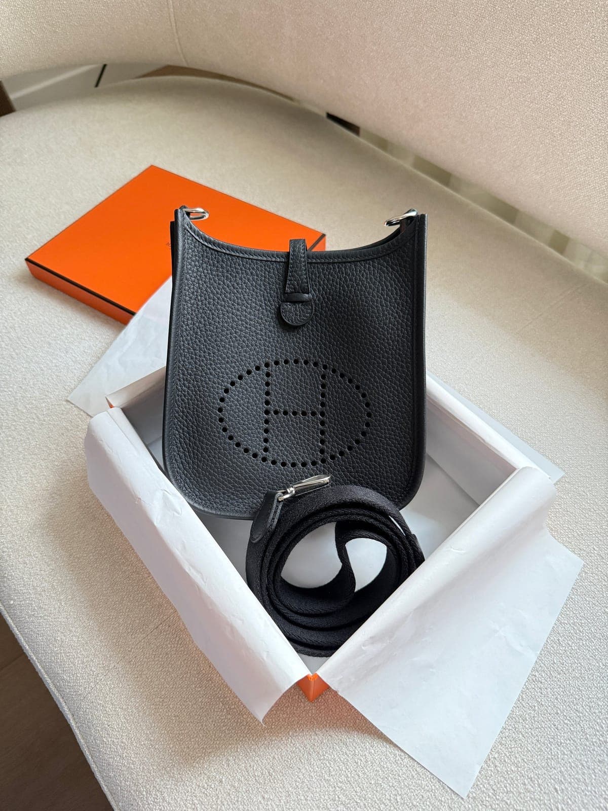 Hermès EVELYNE 16 Black PHW