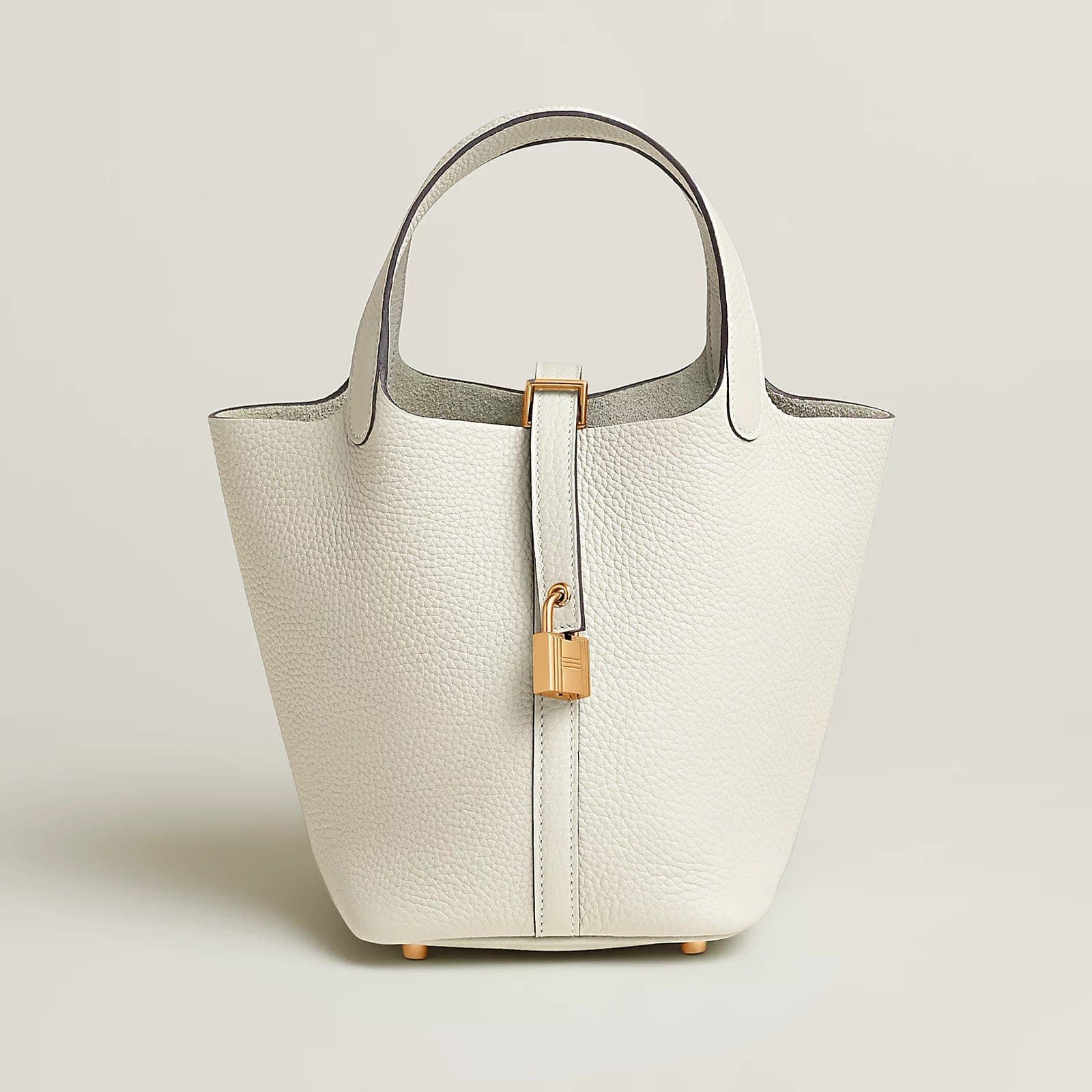 Hermès Picotin 18 Craie GHW